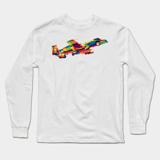 A-10 Thunderbolt II Air Support Long Sleeve T-Shirt